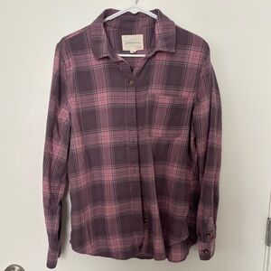 Aeropostale Plaid Button-Up Shirt